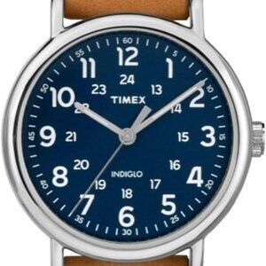Timex Weekender 2-piece 40mm Leather Strap Watch